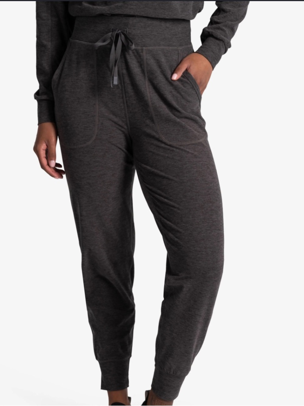 Lole Womens Grey Casual Athleisure Lounge Jogger Pants Medium M